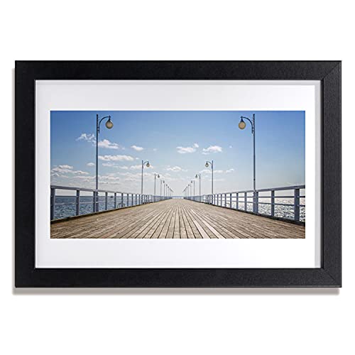 Affiche encadrée d'art marin Tulup cadre photo en MDF de qualité 30x20 cm