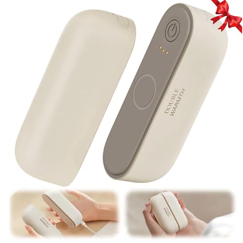 AI Hand Warmers Rechargeable 2 Pack 2025 Upgraded Rechargeable Hand Warmers Pocket Size Portable Pocket Heater Great Gift for Christmas Outdoors Golf Camping