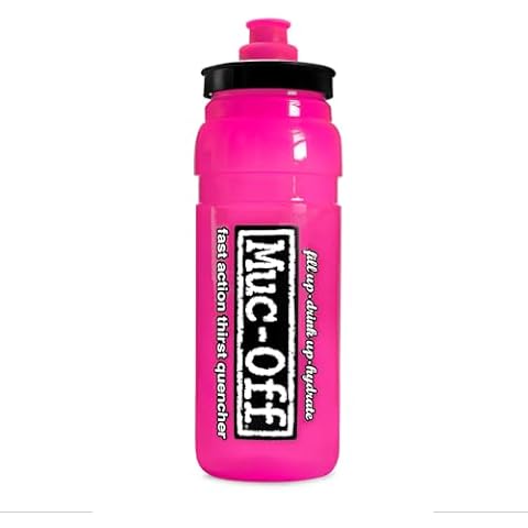 Muc Off Elite Fly Pink Water Bottle 550ml Cover