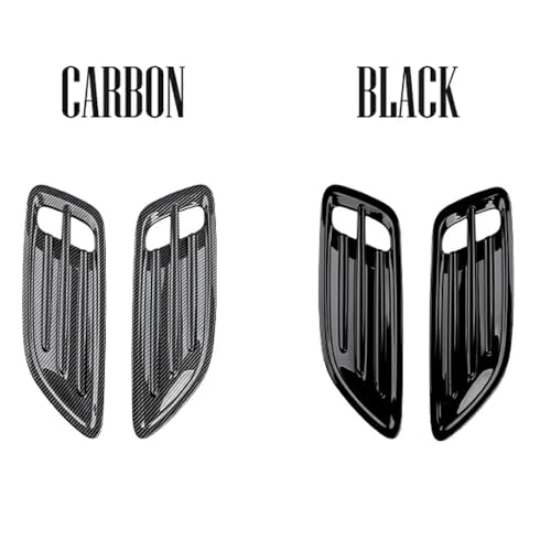 Cubierta de ventilación del capó compatible con Stinger 2018-2023: marco ABS negro 5