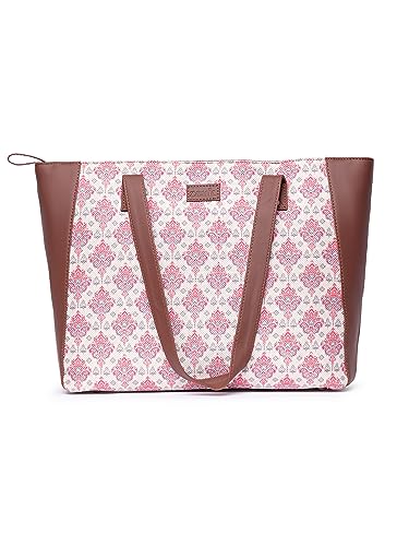 Image of ZOUK Women's Handcrafted Side Tote Bag and Handbag for Office and College