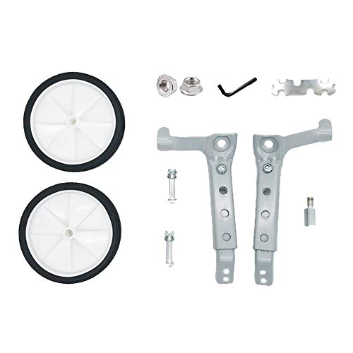1 par de ruedas de entrenamiento para bicicletas infantiles, estabilizadores para bicicletas de 18, 20 y 22 pulgadas miniatura 1