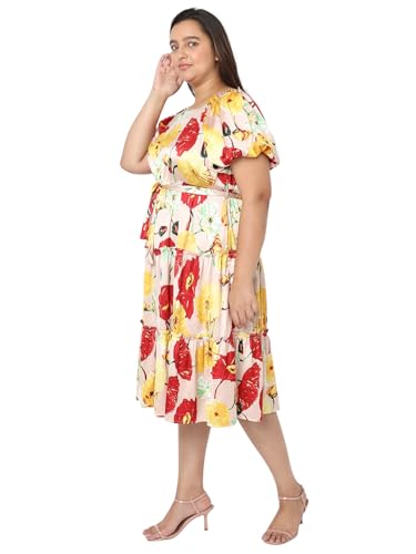 Image of VERO Moda Below The Knee Shift Dress for Women