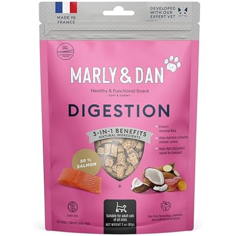 Marly & Dan Salmon Cat Treats Cover