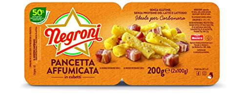 Negroni Cubetti di Pancetta Affumicata, 2x100g