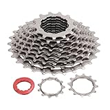 [MATERIAL DE ALTO RENDIMIENTO] Fabricado con acero de níquel-cromo de primera calidad, este casete de bicicleta de 11 velocidades se somete a una galvanoplastia multicapa para un tratamiento antioxidante superior. La placa de acero de alta resistencia garantiza una durabilidad y resistencia excepcionales, lo que la convierte en una opción confiable para condiciones de ciclismo rigurosas.