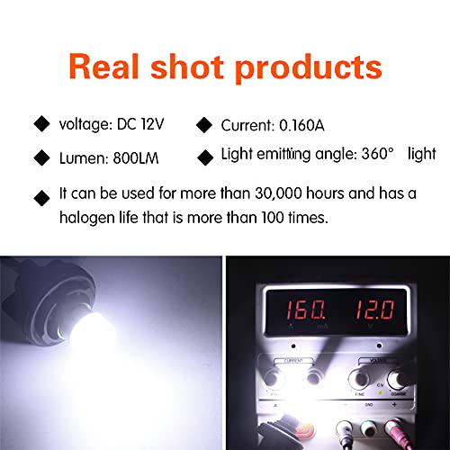 Duabhoi 1156 Led Bulb Super Bright Ba15S 1141 1003 7506 P21W 3497 1073 Replacement For Car Camper Rv Reverse Brake Back Up Tail Interior Indoor Parking Outdoor Light Landscape Lighting 2Pcs White #TOP5