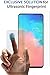 Galaxy S10 Screen Protector, [Dome Glass] Full 3D Curved Edge Tempered Glass [Exclusive Solution for Ultrasonic Fingerprint] Easy Install Kit by Whitestone for Samsung Galaxy S10 (2019) - 1 Pack