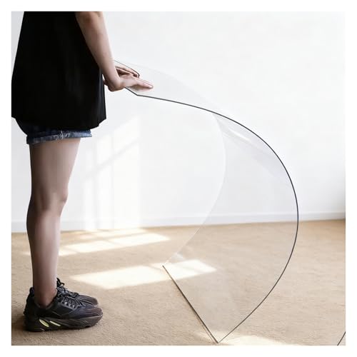 Lastre Policarbonato per Tettoia Coperture per Tettoie Esterne Utilizzato in Applicazioni Industriali e Residenziali, Nell'edilizia e Nella Muratura(1.5x1m/4.92x3.28ft)