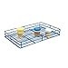 Heathrow Scientific HS120091 24 x 58 mm Container Rack, 6 x 4 Array, Blue Epoxy-Coated Steel Wire, Blue