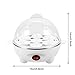 Steamer Egg Cooker/Boiler Electronic Egg Poacher Rapid Egg Maker Scrambled Eggs with 7 Egg Capacity Auto Shut off White