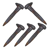 bahnschwellen entsorgen niedersachsen Mühelose installation: einfache installation durch einschlagen in die oberfläche oder bohren eines kleinen pilotlochs, was zeit und mühe spart, eisenbahnspikes für den außenbereich, straßenspikes