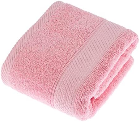 HOMESCAPES Turkish Cotton Face Towel Flannel Chocolate Very Soft and Absorbent, 500 GSM Heavy Weight for everyday Luxury