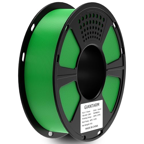 Image of GAINTARM ASA Filament 1.75mm,Premium Weather & UV Resistant Green 3D Printer Filament,Ideal for Outdoor Functional Parts,Dimensional Accuracy + /- 0.02mm,1kg Spool (2.2lbs)