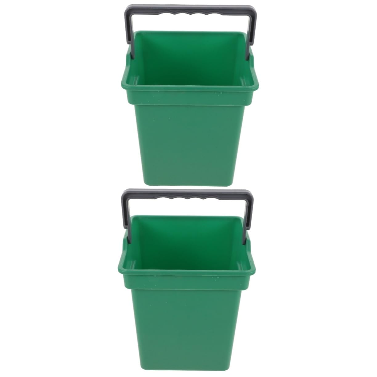 SOLUSTRE 2pcs Commercial Mop Bucket Set 4l Plastic Water Buckets with Handle for Home Yard Garden