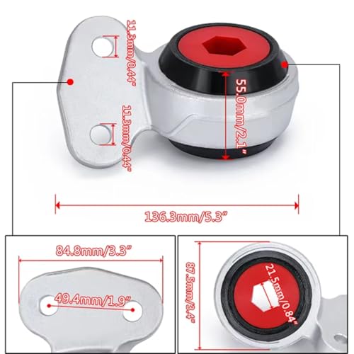 Bujes de brazo de control delantero 31126757623 para BMW E46 325i 2