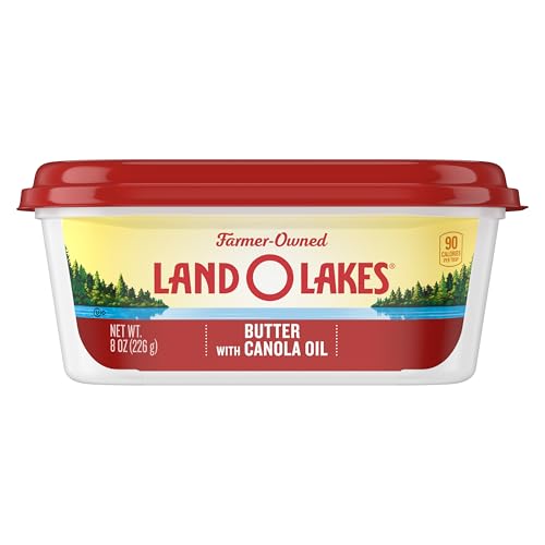 Land O Lakes® Butter with Canola Oil, Spreadable, 8 oz tub