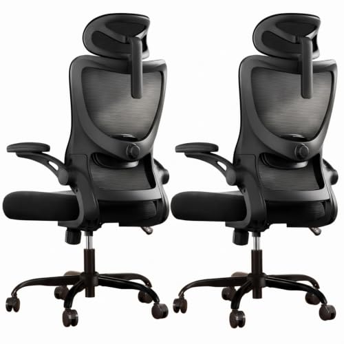 Image of Marsail Ergonomic Office Chair with 3D Armrests, Pack of 2