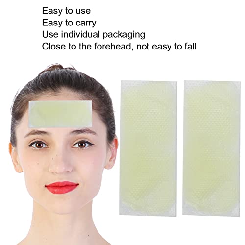 Tiras Refrescantes De Gel Para Testa, Adesivos Refrescantes Para Aliviar Dores De Cabeça E Dores De