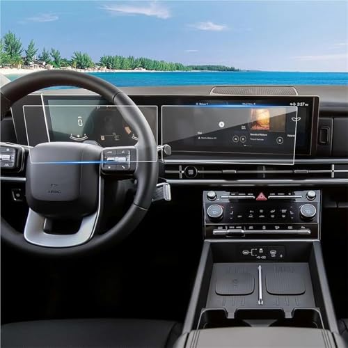 Verre trempé Hyundai Tucson 2024 2025 protection écran navigation 12.3 pouces