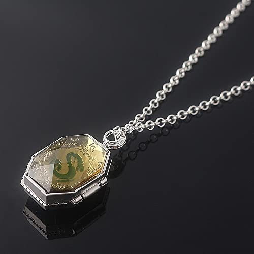 Colar Medalhão Salazar Sonserina Horcrux - Harry Potter