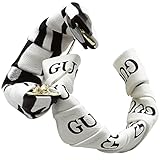 Choosing Ins Fashion Stylish Black and White Letter Leather Earring for Girls and Women