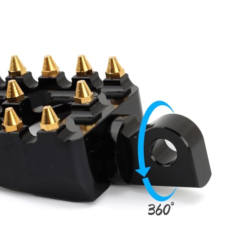 Marchepieds Support Moto Repose-Pieds Antidérapants pour Fer 883 - 6