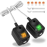 820CB Garage Door Sensor (Receiving&Sending), Compatible with All Chamberlain/Liftmaster/Sears/Craftsman...