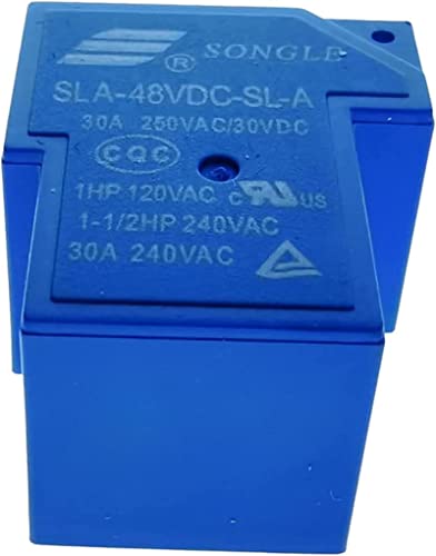 Relé DIP5 SLA con capacidad de 30A y bobina de 24V para alta corriente sin sobrecalentamiento 4