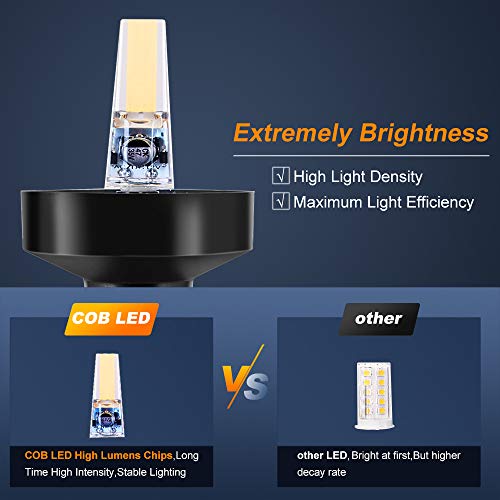 Sebnux White Led Fold Down Boat Stern Light Boat Anchor Light For Pontoon And Fishing Boat (12 Inch) #TOP1