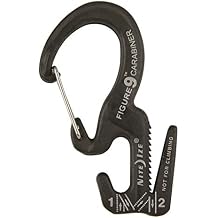 Carabiner Clip/Rope Tightener, 2-3/4 In.