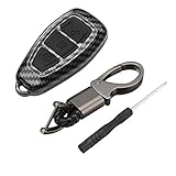 Contenido del paquete: contiene 1 funda para llave y 1 llavero. Esta carcasa para llave es fácil de instalar (destornillador incluido)