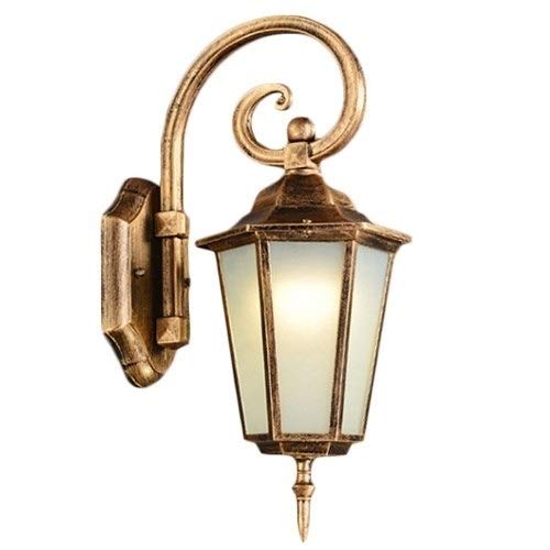 Lumière murale lanterne de jardin étanche avec raccordement E27 loft