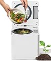 3L Electric Composter for Home, Kitchen Compost Bin for Countertop, Odorless/Auto-Clean/LED Display, One-Touch Composting to Handle Daily Household Food Waste.
