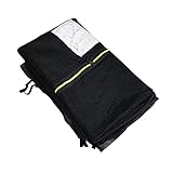 Blanketown 12 FT Trampoline Replacement Net Safety Enclosure Net for 6 Straight Poles Round Frames