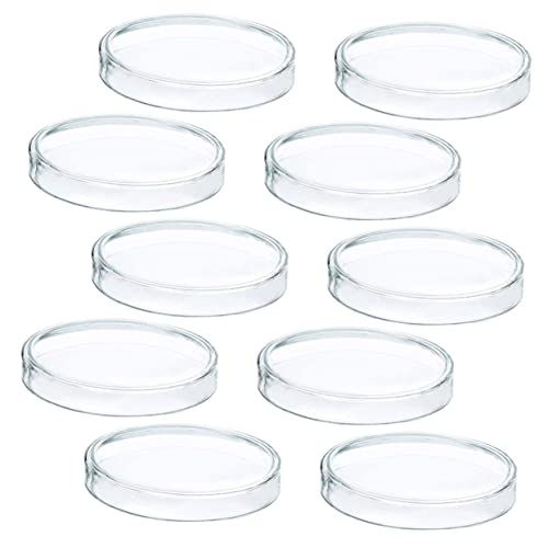 HOMOCONO 60mm Diameter Disposable Petri Dishes with Lids Ideal for Agar Plates and Mushroom Cultivation