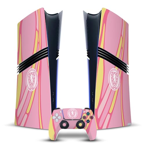 Sticker Écosse PS5 Pro pour personnaliser une console blanche et masquer les rayures