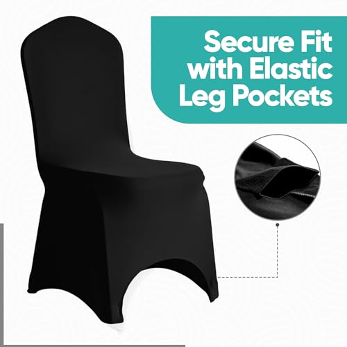 Housse de chaise élasthanne extensible 220 g/m² pour masquer les défauts - 5