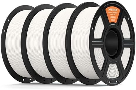 ELEGOO PLA Matte White 4.00kg