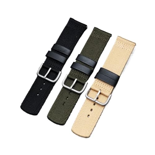 Bracelet de montre nylon étanche 24mm compatible Casio PRG-650 et GA2000 plus long - 3