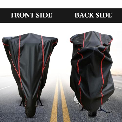 Image of Xoom 110 Scooter Cover Waterproof Dustproof Sun Rain Cover Compatible for Xoom 110 Upto 2026 Model - Black