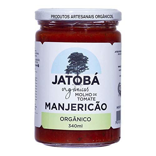 Molho de Tomate com Manjericão Orgânico Jatobá 340ml