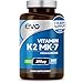 Price comparison product image EVO NUTRITION Vitamin K2 MK-7 200mcg | 365 Vegetarian and Vegan Tablets (not Capsules) | 1-A-Day | Supports Maintenance of Normal Bones | One Years Supply of High Strength Vitamin K2 Menaquinone MK7
