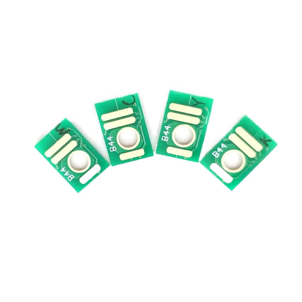Chip per cartuccia d'inchiostro monouso a 4 colori da 200 ml compatibile con le stampanti DE100 DE-100 DE 100(1SET(KCMY))