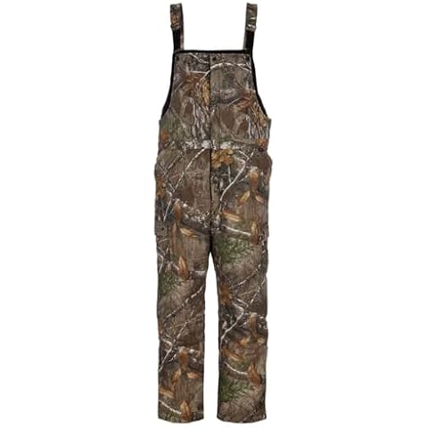 SCENTBLOCKER Shield Series Commander Insulated Camo Hunting Bibs for Men (RT Edge, X-Large) Cover