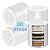 4-Pack 20 Stage Shower Filter Replacement Cartridge - Water Filter Cartridge for Hard Water, Chlorine, Heavy Metals, High Output Shower Water Softener