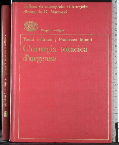 CHIRURGIA TORACICA D'URGENZA