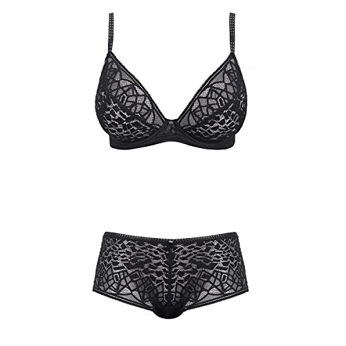 Freya Women's Soiree Lace Padded Plunge Underwire Bra, White, 32G #TOP4