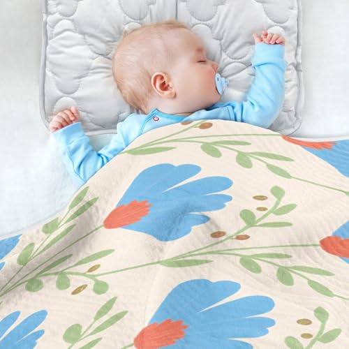 Custom Lovely Daisy Flowers Blanket for Babies Soft customised Picture Baby Blanket with Name for Newborns, Infants, & Toddlers 30x40in Regalos para Baby Shower de ni?a4