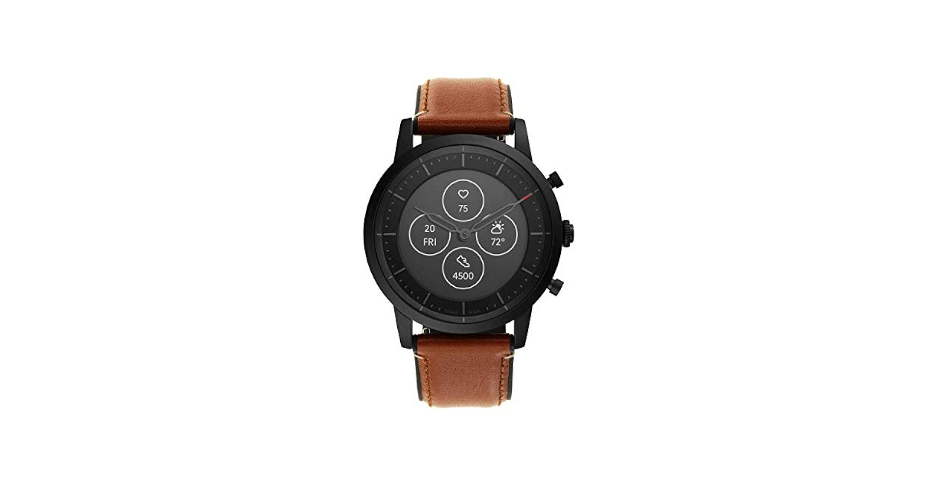 FOSSIL 腕時計 COLLIDER FTW7008 メンズ Fossil Men's 42mm Collider Stainless Steel and Leather